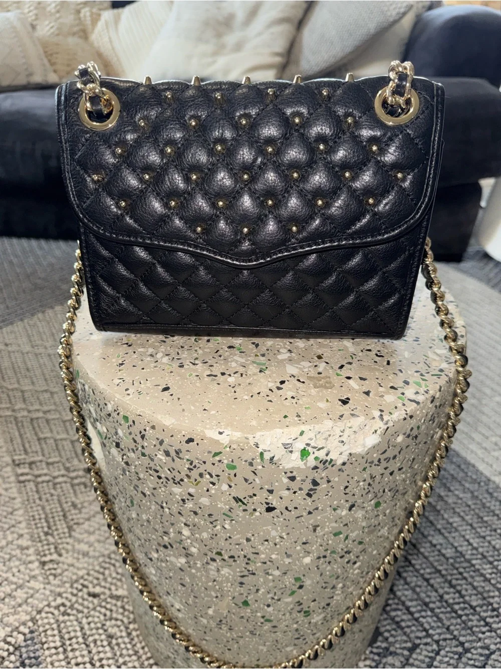 🖤 Rebecca Minkoff — Quilted Affair Mini with Studs 🖤